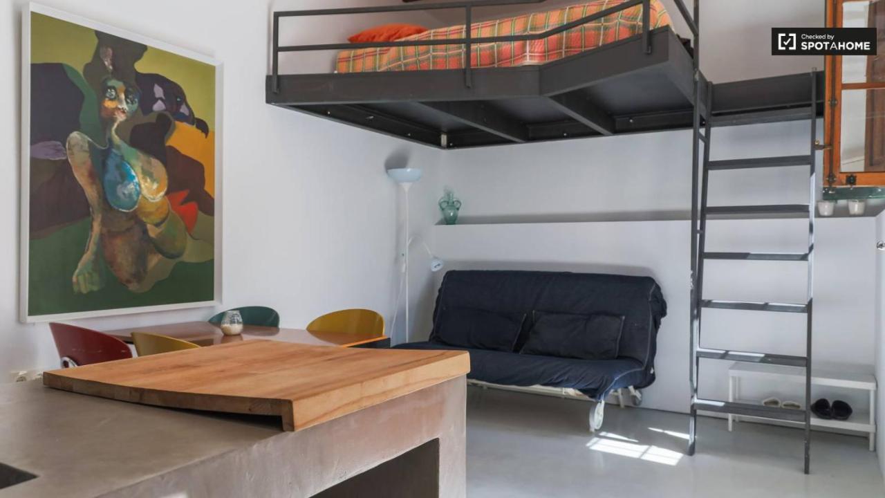 Casita Artista En Bello Edificio Barrio Ruzafa Валенсия Экстерьер фото